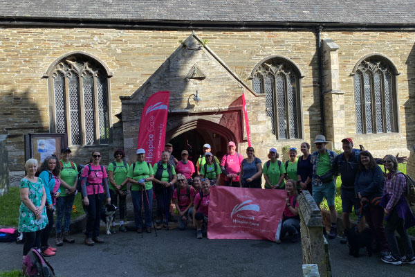 Saints Way Trek 2022 Start