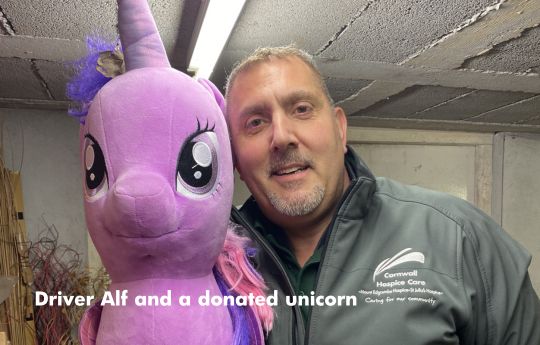 donations driver alf and unicorn