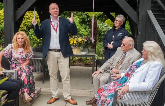 Magical garden for patients