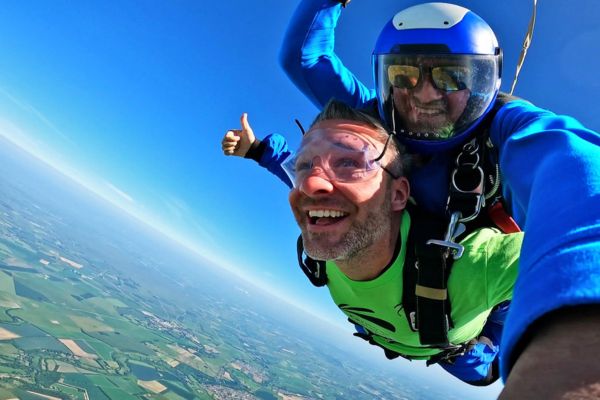 Tandem Skydive Drew Clough Treks and Challenges